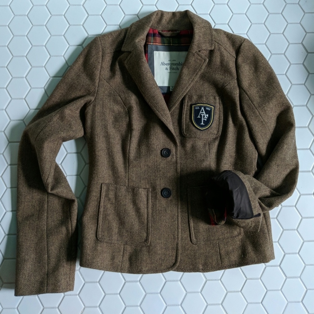 Vintage Abercrombie and Fitch women's blazer